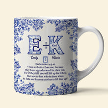 Load image into Gallery viewer, Excellent &amp; Kind - Personalized Faith &amp; Love Mug Gift for Couples Coffee Mug PopCulturePrints
