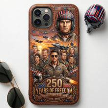 Load image into Gallery viewer, "250 Years of Freedom - Celebrate Patriotism" - Personalized Phone Case for American Heroes
