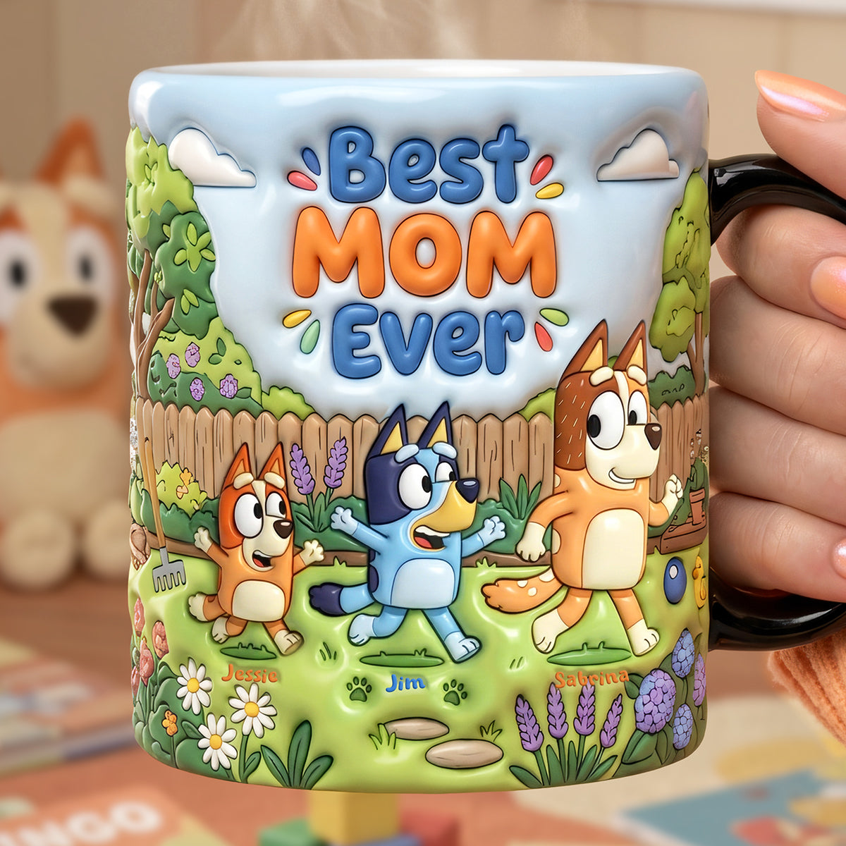 Best Mom Ever Magic Coffee Mug - Personalized Gift for Mom, Grandma & More Coffee Mug PopCulturePrints