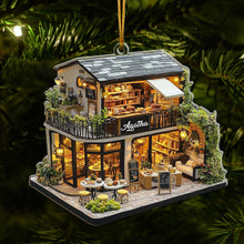 Load image into Gallery viewer, Personalized Coffee Shop Ornament for Her Ornament PopCulturePrints
