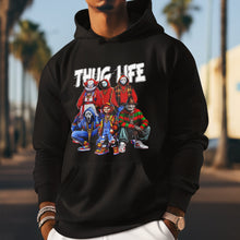 Load image into Gallery viewer, Horror Film Thug Life Halloween Hoodie
