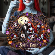 Load image into Gallery viewer, Spooky Family Acrylic Sign - Personalized Halloween Gifts For Family 02tyta070926 Acrylic Sign PopCulturePrints
