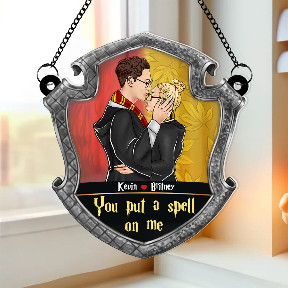 Custom Couple Harry Potter Inspired Plaque - 'You Put A Spell On Me'