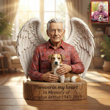 Load image into Gallery viewer, Forever in My Heart - Personalized In Loving Memory Acrylic Plaque Shaped Plaques PopCulturePrints
