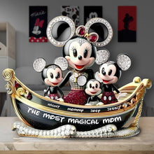 Load image into Gallery viewer, The Most Magical Mom - Personalized Acrylic Plaque for All Amazing Moms Shaped Plaques PopCulturePrints
