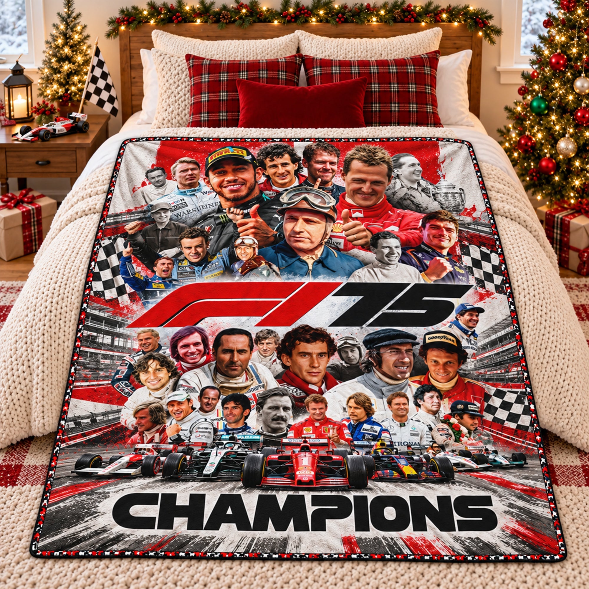 Unleash Your Inner Champion - Legend Champion Blanket - Personalized Gifts for Speed Lovers