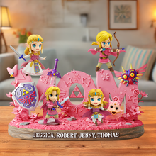 Load image into Gallery viewer, &quot;Adventure Awaits: A Celebration of Motherhood&quot; - Personalized Adventure Mom Acrylic Plaque, Gift for Mom and Grandma Shaped Plaques PopCulturePrints
