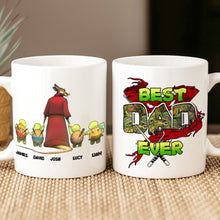 Load image into Gallery viewer, Personalized Cool Dad Coffee Mug with Cartoon Characters Coffee Mug PopCulturePrints
