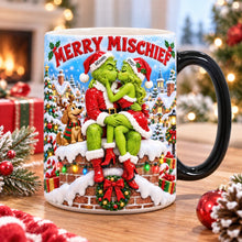 Load image into Gallery viewer, Merry Mischief Couples Magic Mug - Personalized Christmas Gift for Couples Coffee Mug PopCulturePrints
