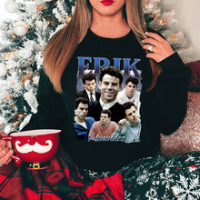 Load image into Gallery viewer, Retro Actor Christmas Shirt - Unique Gift for Film Lovers
