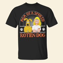 Load image into Gallery viewer, Mom of Spoiled Rotten Dogs T-Shirt - Perfect Gift for Dog Lovers Shirts PopCulturePrints
