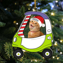 Load image into Gallery viewer, Personalized Christmas Acrylic Ornament for Pet Lovers Ornament PopCulturePrints
