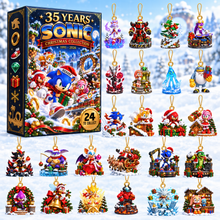 Load image into Gallery viewer, “Unwrap a Legendary Adventure!” - Super Speed Legendary Adventure 35th Anniversary Advent Calendar Blind Box - Personalized Christmas Gifts Advent Calendar PopCulturePrints
