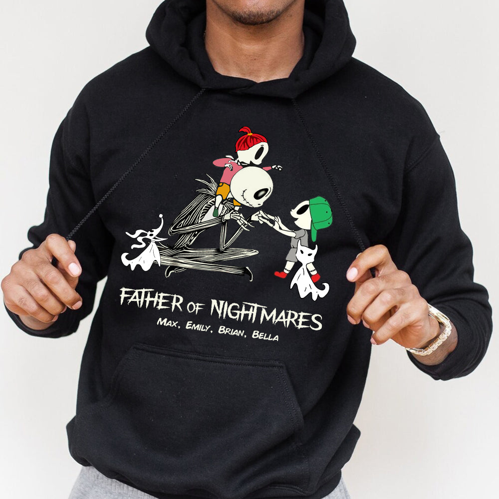 Personalized Father of Nightmares T-Shirt for Dad