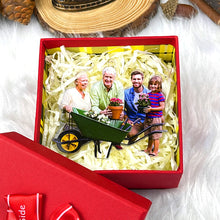 Load image into Gallery viewer, Personalized Gardener Family Photo Ornament Ornament PopCulturePrints
