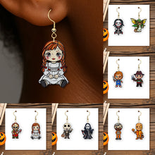 Load image into Gallery viewer, &quot;Embrace Your Inner Horror!&quot; - Horror Character Earrings, Personalized Gift for Horror Lovers Earrings PopCulturePrints
