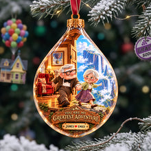 Load image into Gallery viewer, You Are My Greatest Adventure Christmas Ornament - Personalized Gifts For Couple 04hata131026 Ornament PopCulturePrints
