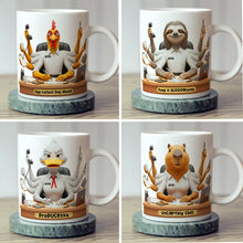 Load image into Gallery viewer, “For Every Overworked Animal, A Sip of Joy” - Funny Overworked Animal Office Coffee Mug - Personalized Gift for Coworkers, Friends, and Family Coffee Mug PopCulturePrints
