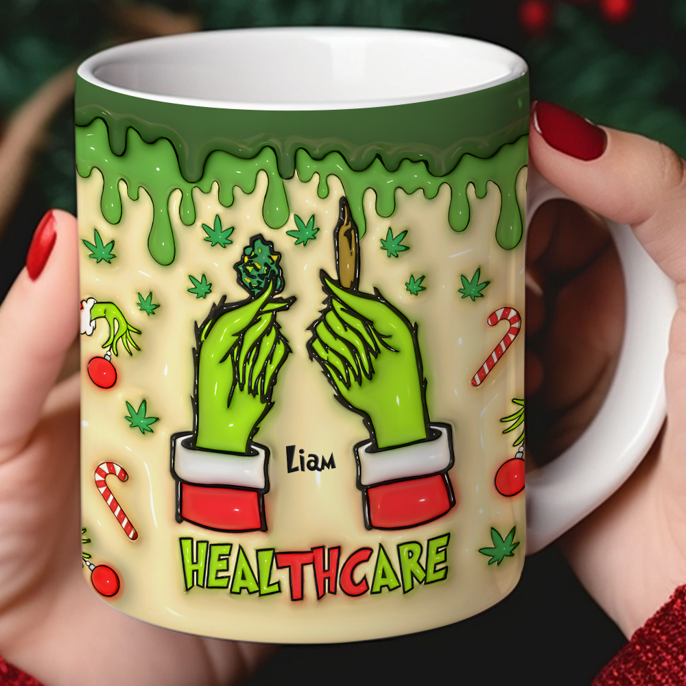 Custom Healthcare Coffee Mug for Cannabis Enthusiasts