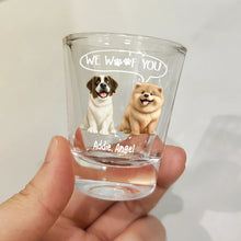 Load image into Gallery viewer, We Woof You - Personalized Shot Glass for Dad, Grandpas &amp; Pet Lovers Shot Glass PopCulturePrints
