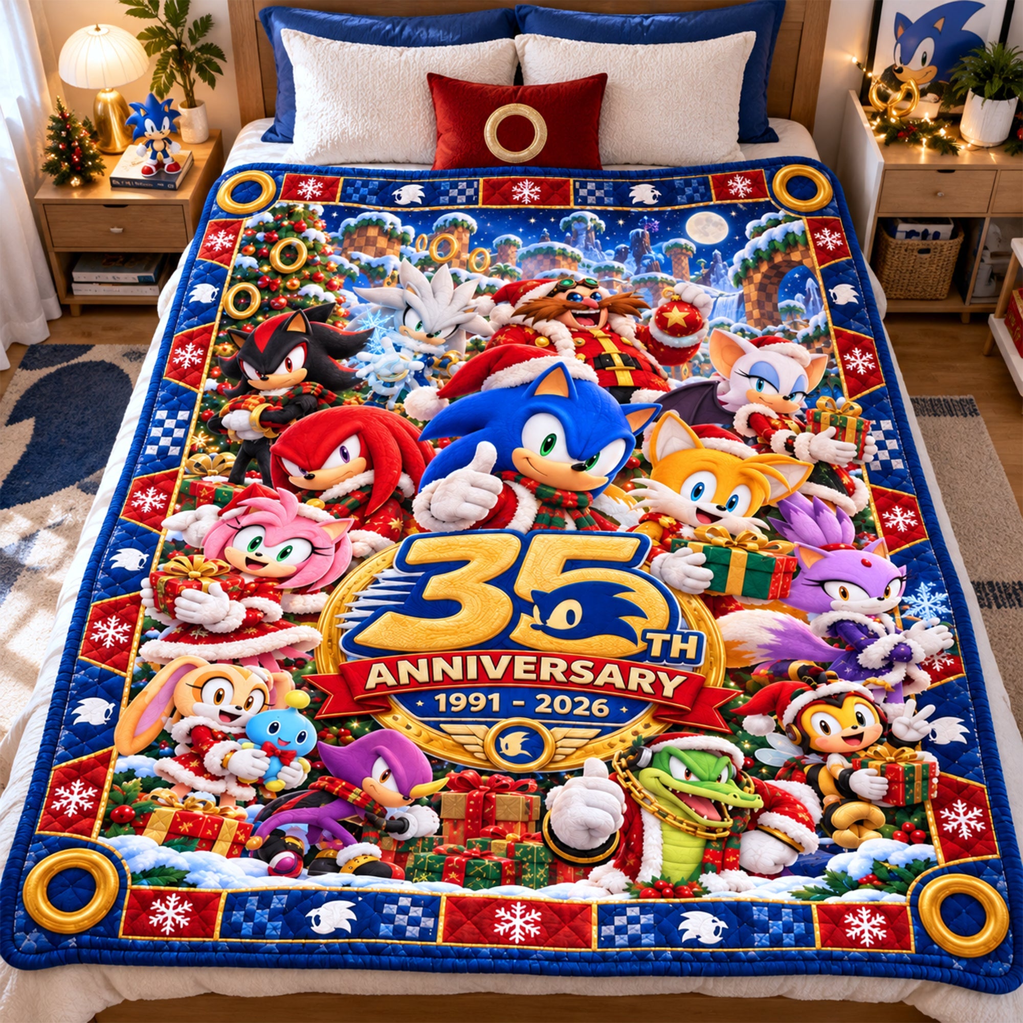 35th Anniversary Blanket - Personalized Gifts 01ttlu081026 Blanket PopCulturePrints