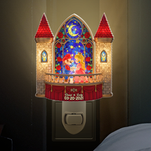Load image into Gallery viewer, Love Illuminated: Personalized Couple Acrylic Night Light - Unique Gift for Couples &amp; Romantic Occasions Night Lights PopCulturePrints
