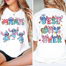 Load image into Gallery viewer, Mom&#39;s Best Day Ever - Personalized Gift for Mom &amp; Grandma Shirts PopCulturePrints

