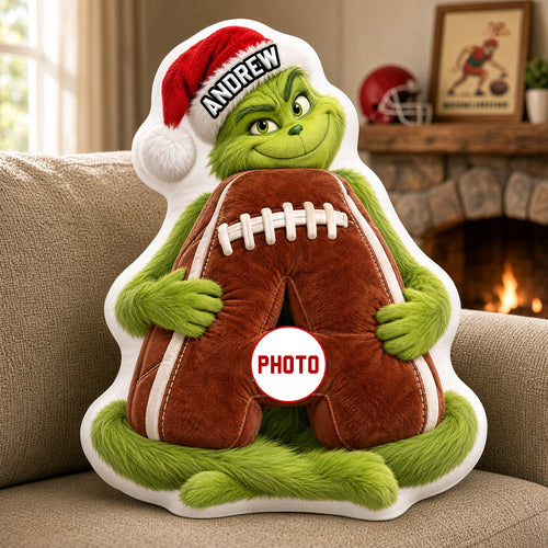 Bring Joy to Your Game Day - Playful Alphabet Sports Pillow - Personalized Gifts for Sport Lovers Pillow PopCulturePrints