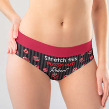 Load image into Gallery viewer, Personalized Women's Briefs - Fun and Flirty Design Boxer Briefs PopCulturePrints
