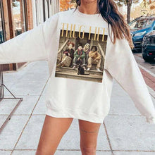 Load image into Gallery viewer, Vintage Friends &#39;Thug Life&#39; Graphic Sweatshirt
