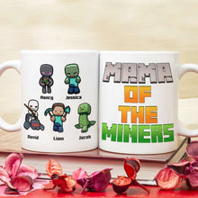 Load image into Gallery viewer, Personalized Mama of the Miners Coffee Mug - Custom Gift for Moms Coffee Mug PopCulturePrints
