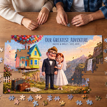 Load image into Gallery viewer, Our Greatest Adventure Jigsaw Puzzle - Personalized Gifts For Couples 05hata140726 Jigsaw Puzzles PopCulturePrints
