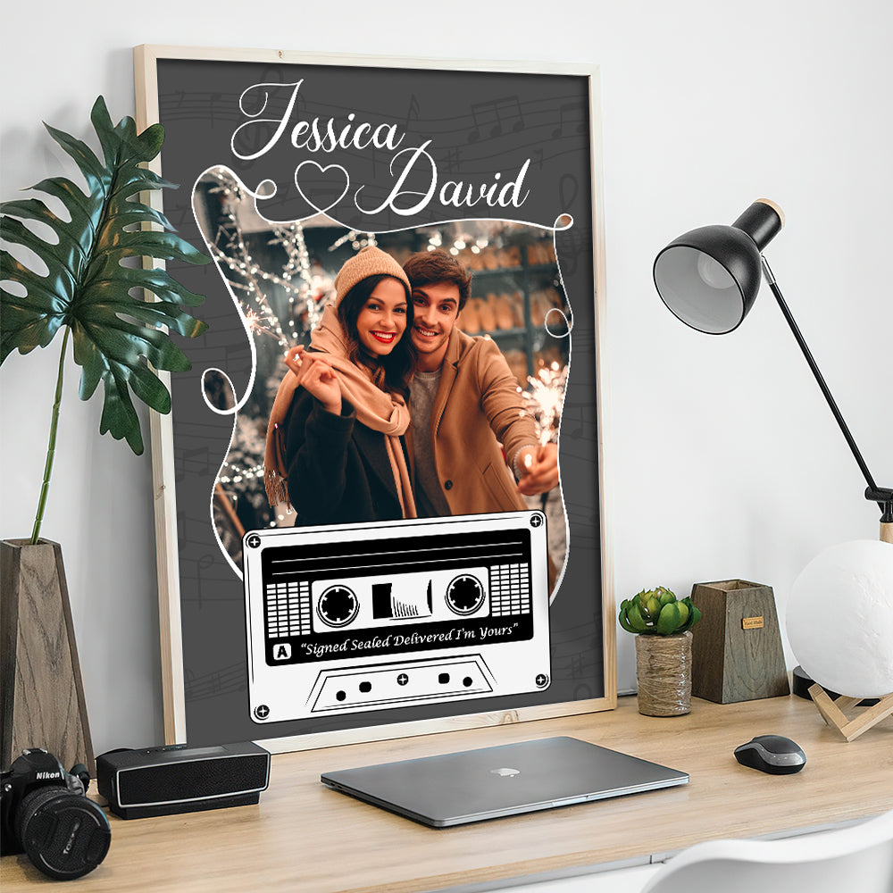 Personalized Sweet Couple Canvas - Unique Gifts for Him and Her Poster & Canvas PopCulturePrints