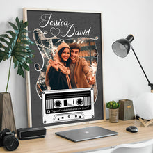Load image into Gallery viewer, Personalized Sweet Couple Canvas - Unique Gifts for Him and Her Poster &amp; Canvas PopCulturePrints
