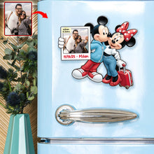Load image into Gallery viewer, “Memory Made with Love” - Customize Your Couple Vacation Fridge Magnet - Perfect Gift for Couples, Newlyweds, and Travel Enthusiasts Fridge Magnet PopCulturePrints
