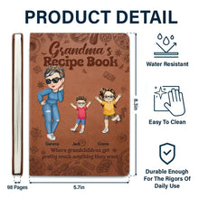 Load image into Gallery viewer, A Loving Legacy: Personalized Family Recipe Mom Book - Custom Journal for Mom and Grandma Leather Journal PopCulturePrints
