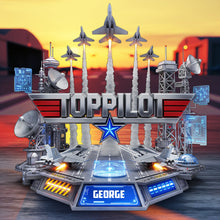 Load image into Gallery viewer, Soar to New Heights - Top Pilot Acrylic Plaque - Personalized Unique Gift for Pilots and Aviation Enthusiasts Shaped Plaques PopCulturePrints
