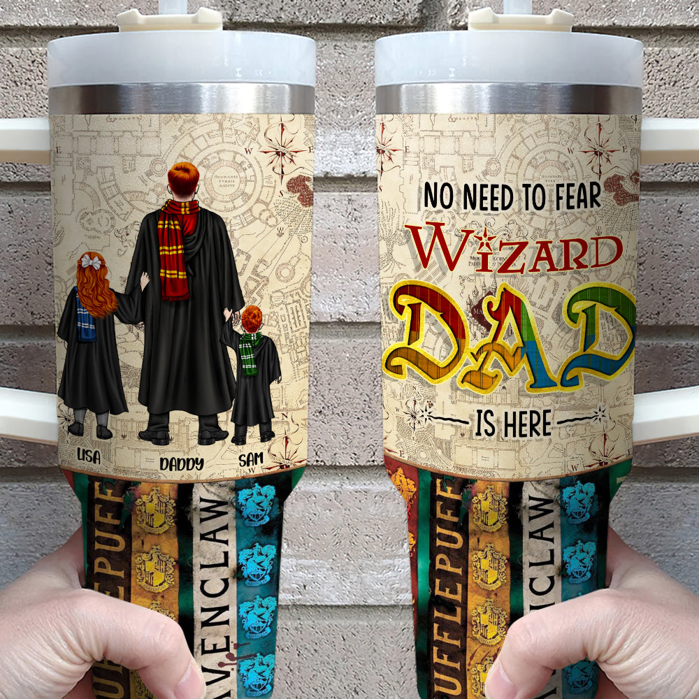 Personalized Wizard Mom Tumbler - Harry Potter Themed Gift