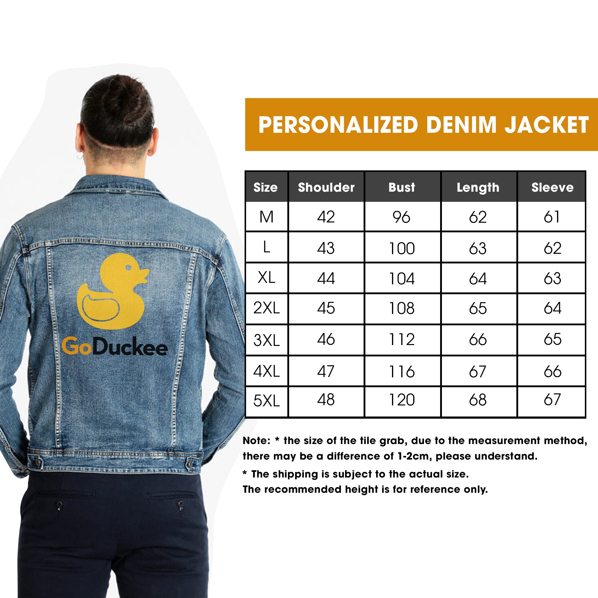 “Every Super Dad Deserves a Mighty Gift” - Power Father Denim Jacket - Personalized Gift for Dad Denim Jacket PopCulturePrints