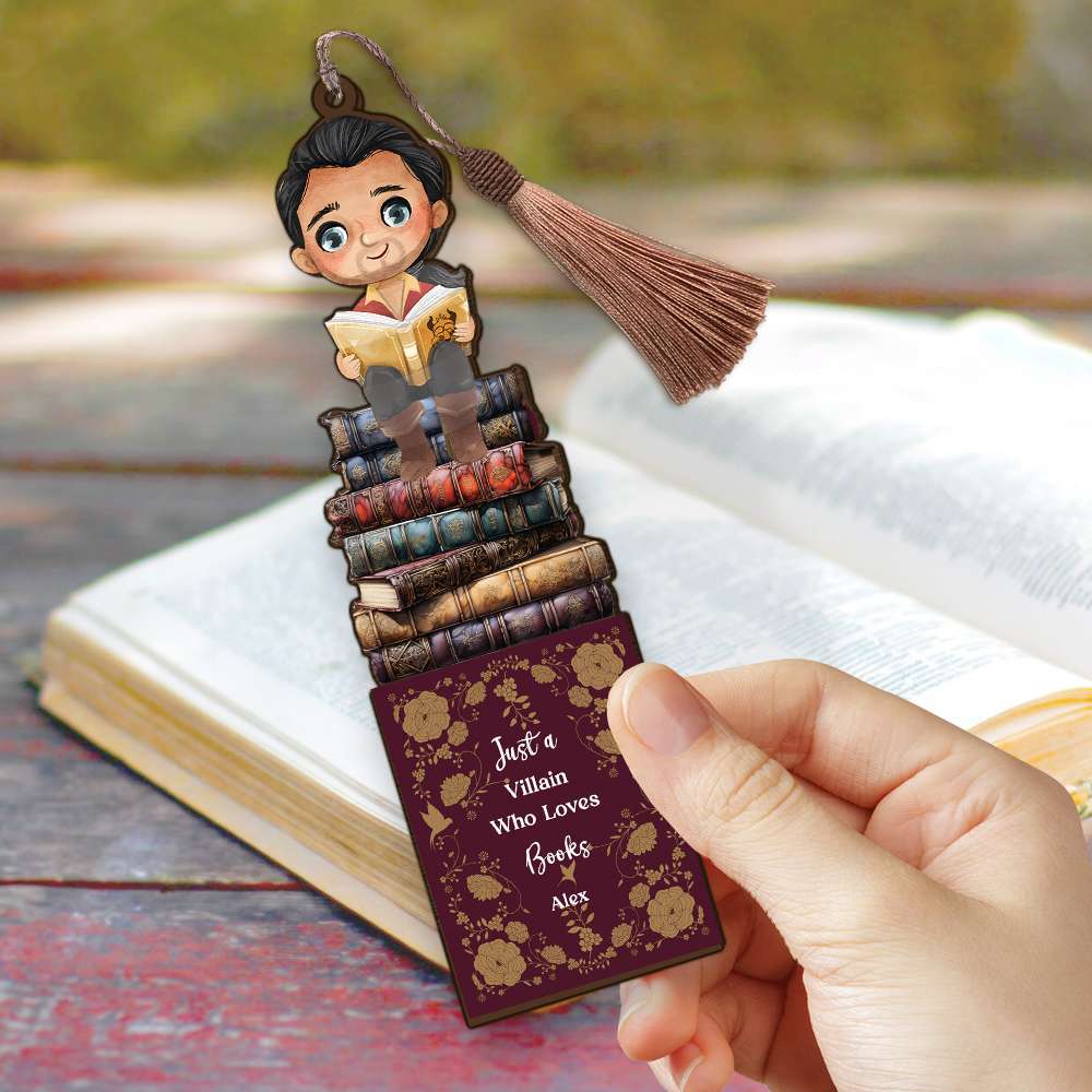 Personalized Villain Bookmark for Book Lovers Bookmarks PopCulturePrints