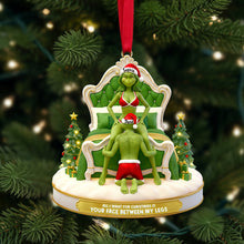 Load image into Gallery viewer, All I Want for Christmas is Your Face Between My Legs - Cheeky Couple Christmas Ornament | Personalized Gift for Couples Ornament PopCulturePrints
