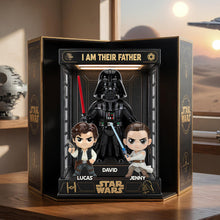Load image into Gallery viewer, "I Am Their Father" - Epic Dad Acrylic Plaque - Personalized Gift for Dads &amp; Grandpas Shaped Plaques PopCulturePrints
