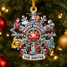 Load image into Gallery viewer, Customizable Puppy Squad Christmas Ornament - Perfect Personalized Gift for Dog Lovers

