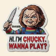 Load image into Gallery viewer, “They All Float Down Here” - Customized Horror Character Doormat - Unique Gift for Horror Lovers Doormat PopCulturePrints
