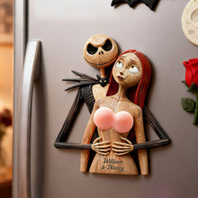 Load image into Gallery viewer, Celebrate Your Eternal Love - Personalized Couple Fridge Magnet
