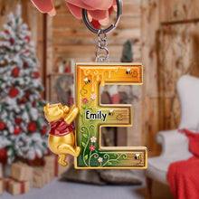 Load image into Gallery viewer, Bring Joy to Every Occasion - Festive Letter Keychain, Custom Gift for Cartoon Fans Keychains PopCulturePrints
