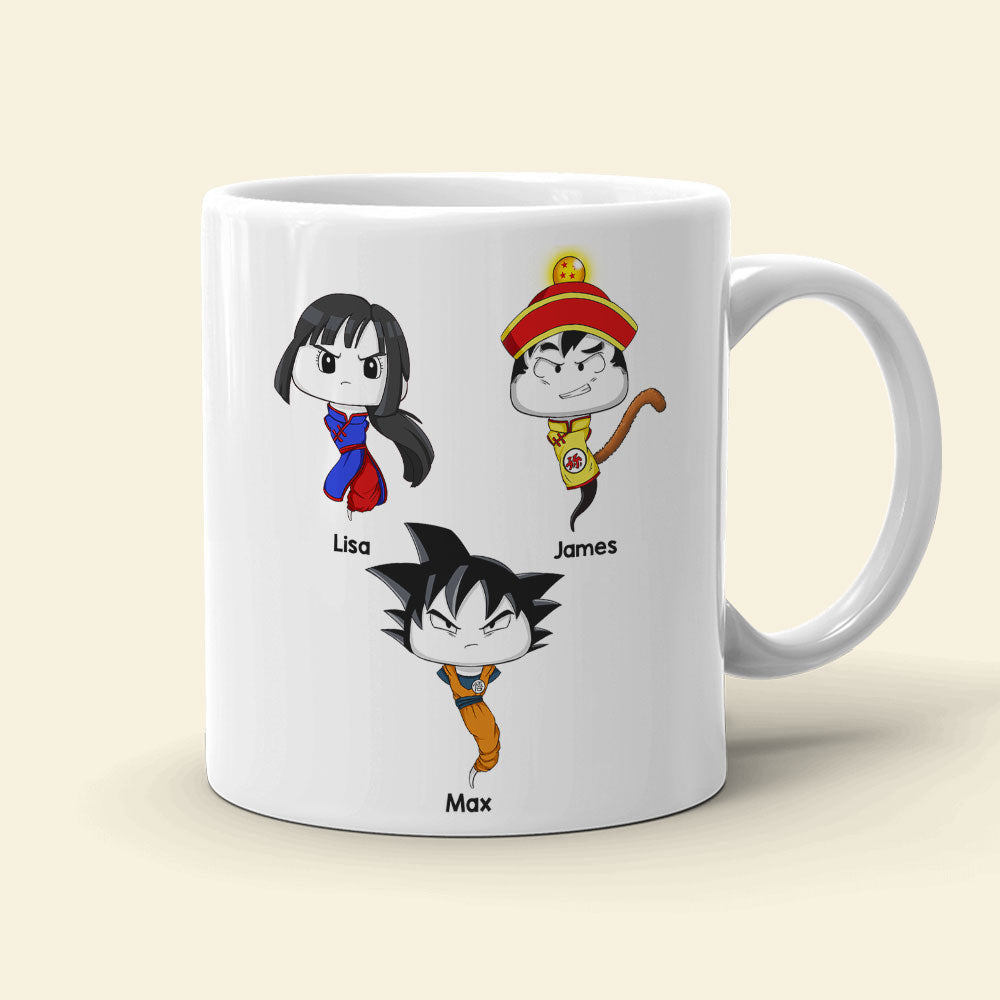 Personalized Dad Mug - 'We Came from Your Balls' Funny Gift Coffee Mug PopCulturePrints