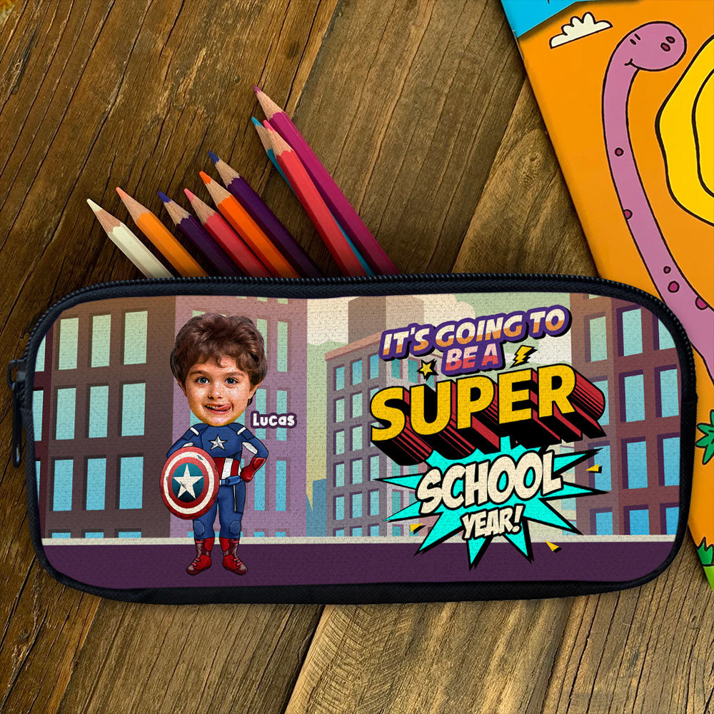 Personalized Superhero Pencil Case for Kids Pencil Case PopCulturePrints