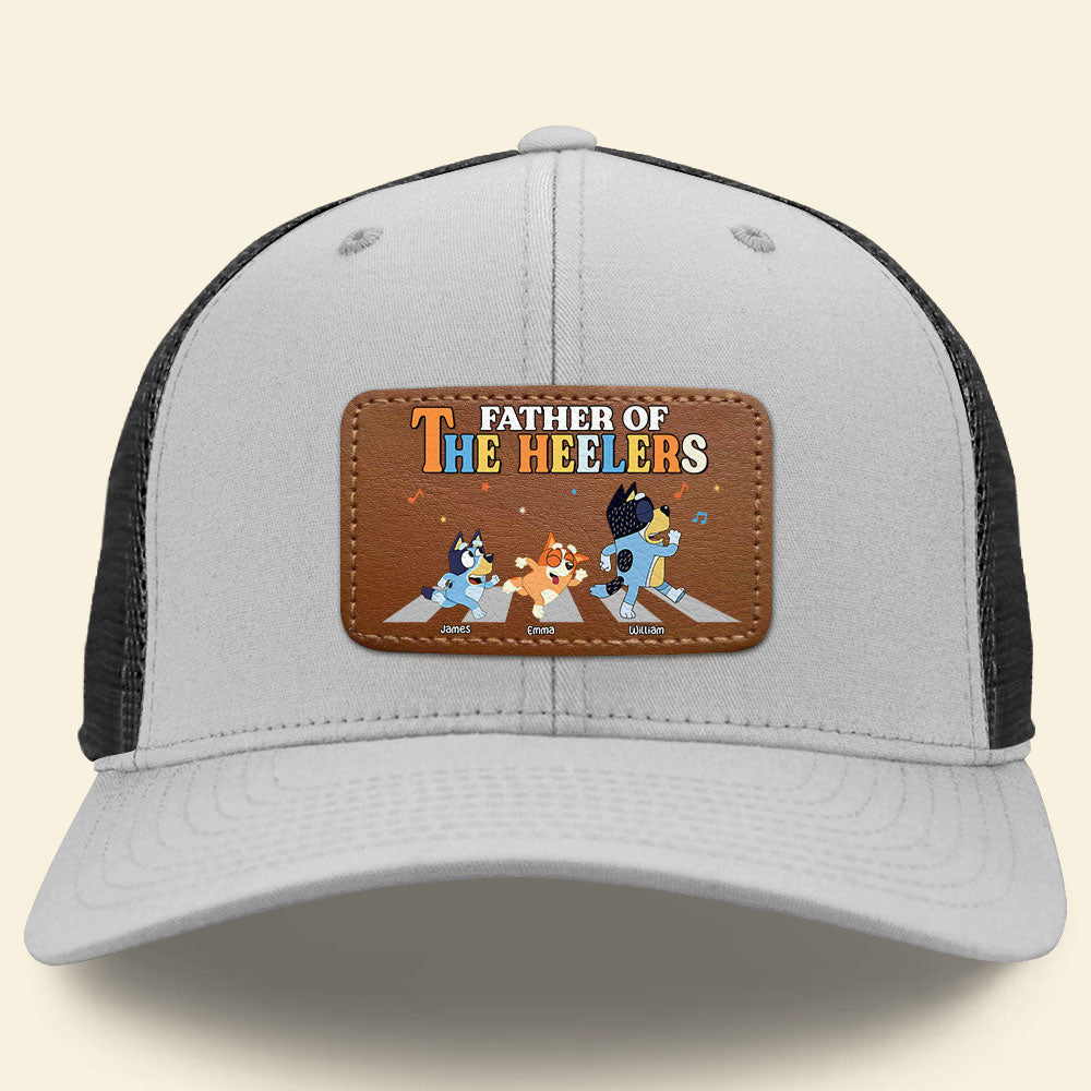 Personalized Father of The Heelers Cap | Custom Bluey Inspired Dad Hat