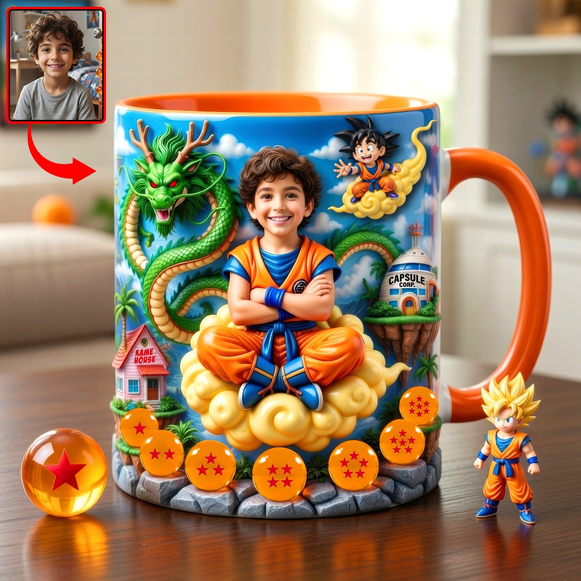 Embrace the Power of Friendship - Ultimate Warrior Accent Mug - Custom Photo Gifts Coffee Mug PopCulturePrints
